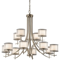  Tallie Large Foyer Chandelier Chandelier - Antique Pewter