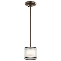  Tallie Mini-Pendant Pendant Light - Mission Bronze