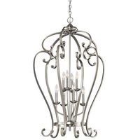  Monroe Entrance / Foyer Pendant Light - Brushed Nickel
