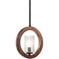  Grand Bank Mini-Pendant Pendant Light - Auburn Stained