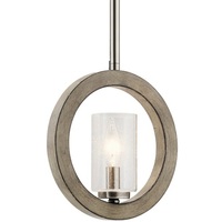  Grand Bank Mini-Pendant Pendant Light - Distressed Antique Gray