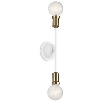  Armstrong Multi Bulb Wall Sconce - White