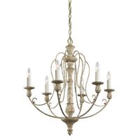  Hayman Bay Mid Sized Chandelier Chandelier - Distressed Antique White