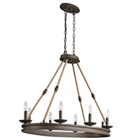 Mid Sized Chandelier 23-3/4" Width