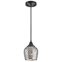  Annata Mini-Pendant Pendant Light - Silver / Black