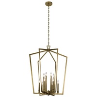  Abbotswell Entrance / Foyer Pendant Light - Natural Brass