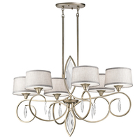  Casilda Mini Chandelier - Sterling Gold