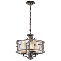  Ahrendale Entrance / Foyer Pendant Light - Anvil Iron