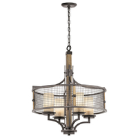  Ahrendale Entrance / Foyer Pendant Light - Anvil Iron