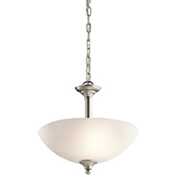  Jolie Up Light Pendant Light - Brushed Nickel