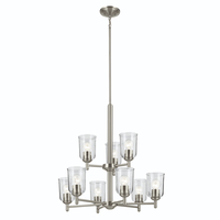  Shailene Mid Sized Chandelier Chandelier - Brushed Nickel