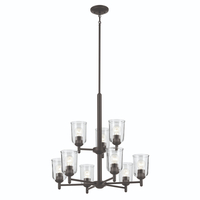  Shailene Mid Sized Chandelier Chandelier - Olde Bronze