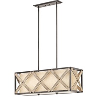  Cahoon Linear Pendant Pendant Light - Anvil Iron