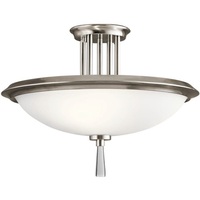  Dreyfus Semi Flush Mount Ceiling Light - Classic Pewter