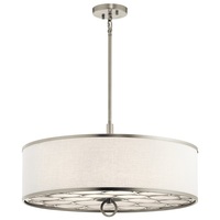  Melrose Drum Pendant Pendant Light - Brushed Nickel