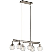  Niles Linear Pendant Pendant Light - Antique Pewter