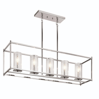  Crosby Linear Pendant Pendant Light - Chrome