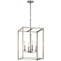 Crosby Entrance / Foyer Pendant Light - Brushed Nickel