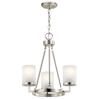  Daimlen Mini Chandelier - Brushed Nickel