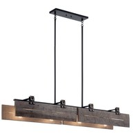  Ridgewood Linear Pendant Pendant Light - Textured Black