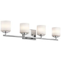  O Hara 4 or More Bulb Bathroom Lighting - Chrome