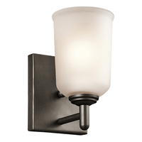  Shailene 1 Bulb Wall Sconce - Olde Bronze
