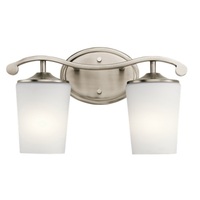  Versailles 2 Bulb Bathroom Lighting - Antique Pewter