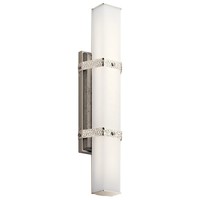  Bisou 2 Bulb Bathroom Lighting - Polished Nickel