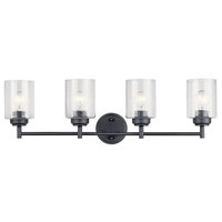  Winslow 4 or More Bulb Bathroom Lighting - Black
