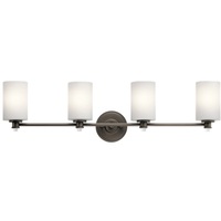  Joelson 4 or More Bulb Bathroom Lighting - Olde Bronze
