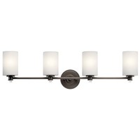 Bathroom Lighting (4 or more bulbs) 34" Width Bathroom Lighting (4 or more bulbs) 34" Width