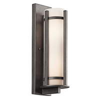  Camden Entrance Outdoor Wall Light - Anvil Iron