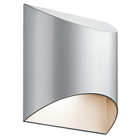  Wesly Entrance Outdoor Wall Light - Platinum