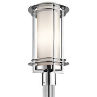  Pacific Edge Post Light Post Lights - Polished Stainless Steel