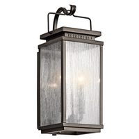  Manningham Entrance Outdoor Wall Light - Olde Bronze