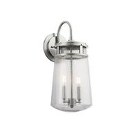  Lyndon Entrance Outdoor Wall Light - Brushed Aluminum