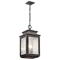  Wiscombe Park Hanging Hanging Lantern - Weathered Zinc