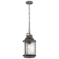  Ashland Bay Hanging Hanging Lantern - Weathered Zinc