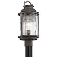  Ashland Bay Post Light Post Lights - Weathered Zinc