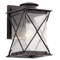  Argyle Entrance Outdoor Wall Light - Weathered Zinc