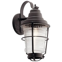  Chance Harbor Entrance Outdoor Wall Light - Weathered Zinc