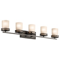  Hendrik 4 or More Bulb Bathroom Lighting - Olde Bronze