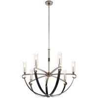  Artem Large Foyer Chandelier Chandelier - Classic Pewter