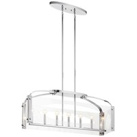  Pytel Linear Pendant Pendant Light - Chrome