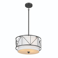  Birkleigh Multi Light Pendant Light - Black