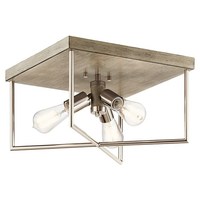 Flush Mount Ceiling Light 14" Width Flush Mount Ceiling Light 14" Width