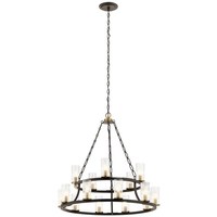 Mid Sized Chandelier 31-1/2" Width