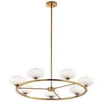  Pim Large Foyer Chandelier Chandelier - Fox Gold