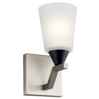  Skagos 1 Bulb Wall Sconce - Brushed Nickel
