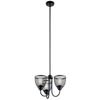  Voclain Up Light Pendant Light - Black